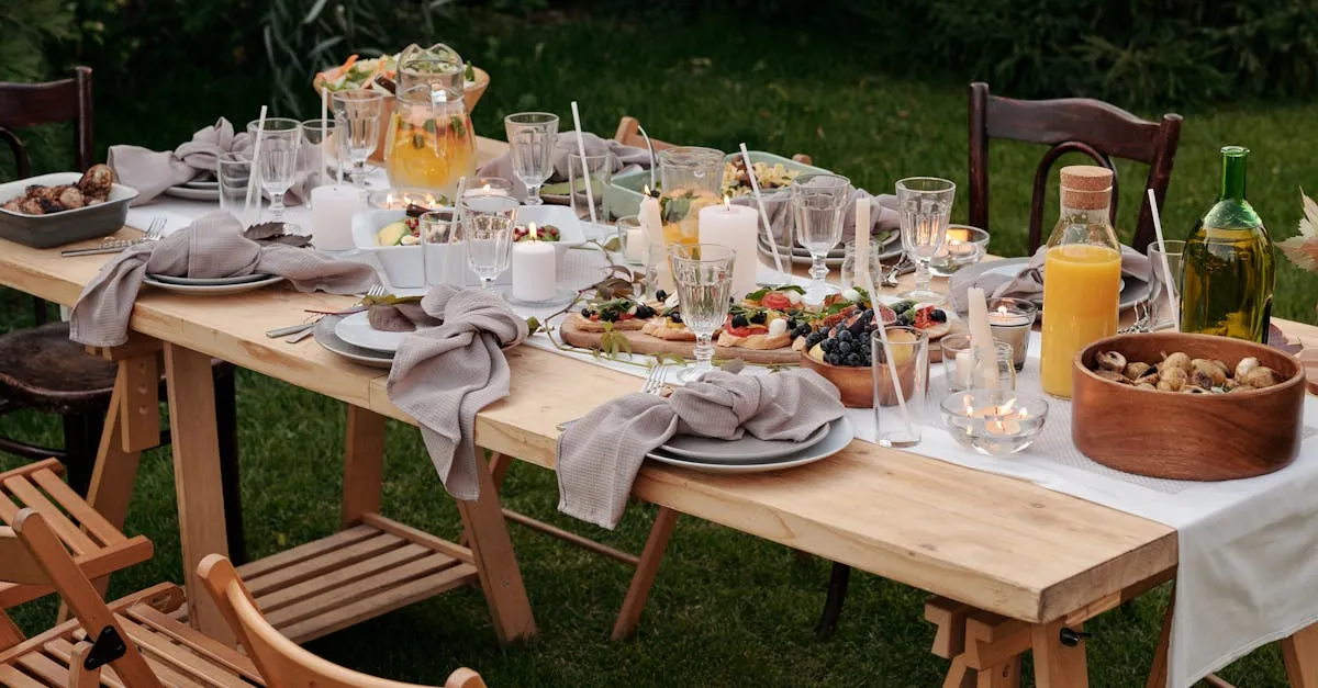 How to Set Up Temporary Seating for Outdoor Events