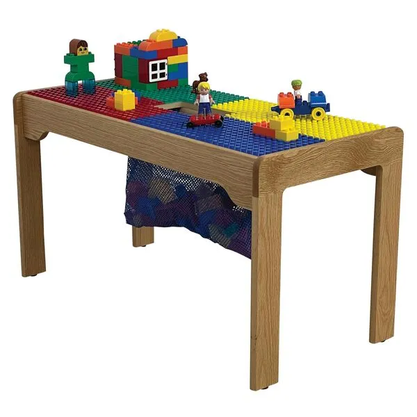 Fun Builder Table-Compatible with DUPLO® brand blocks-built in Storage 32