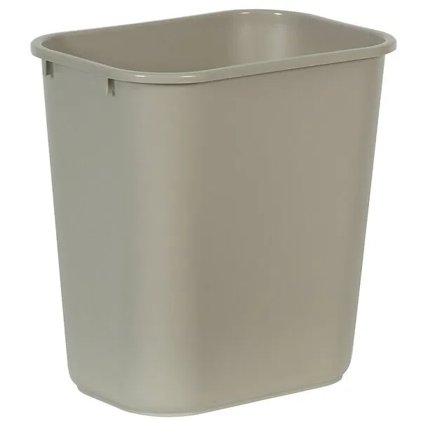 Rubbermaid Commercial Standard Wastebasket, 15