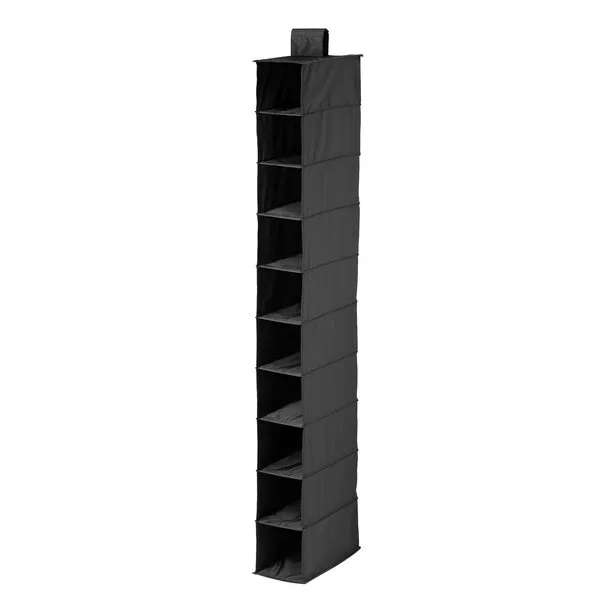 Honey-Can-Do SFT-01247 Drawers For Hanging Organizer,Black