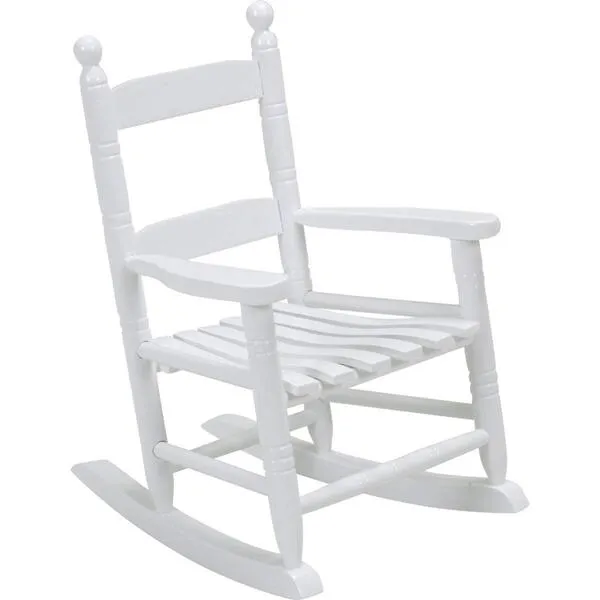 Jack-Post KN-10W Classic Child's Porch Rocker White