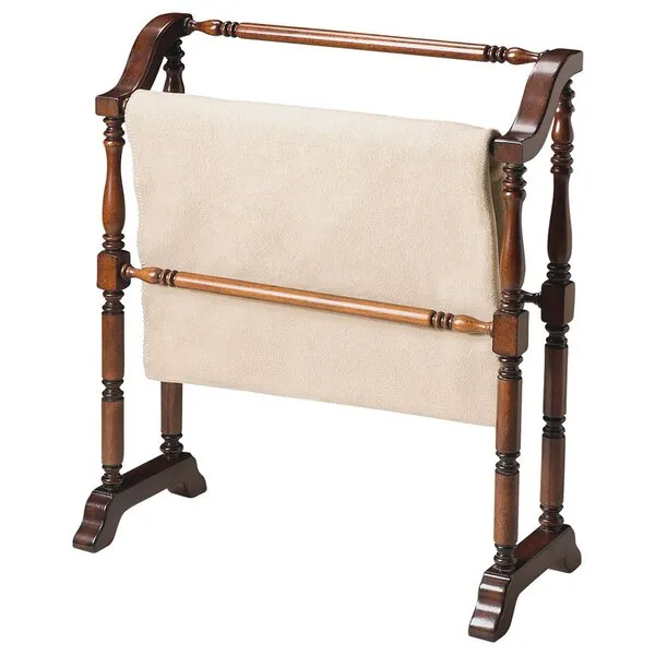 Butler Specialty Company 5020024 Lillian Plantation Blanket Rack, Cherry