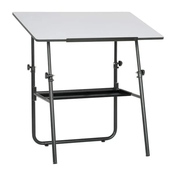SD Studio Designs Ultima, Foldable Crafting Desk Top Angle and Height Adjustable Drafting Table, 42