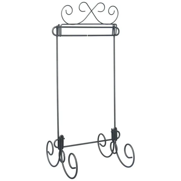 Ackfeld 6in x 12in Scroll Single Stand Silver, 6\