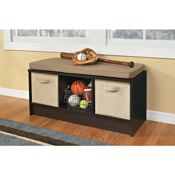 ClosetMaid 1570 Cubeicals 3-Cube Storage Bench, 14.01