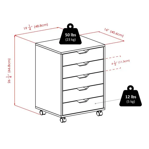 Winsome Wood Halifax Cabinet for Closet/Office