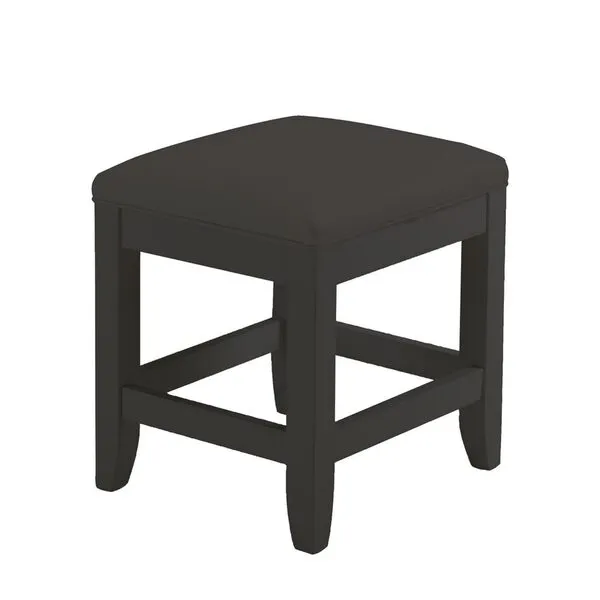 Home Styles Bedford Black Vanity Bench