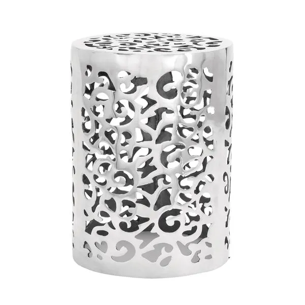 Deco 79 Aluminum Metal End Accent, Side Table 13