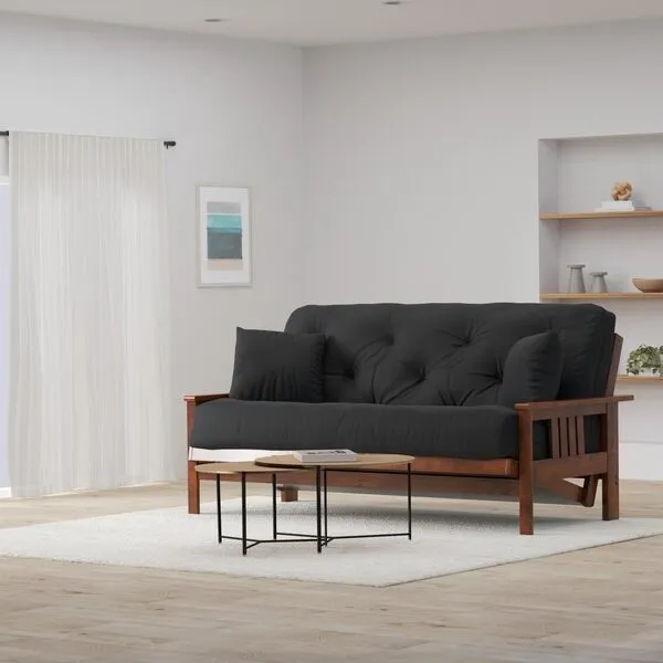 Nirvana Futons Stanford Futon Set - Full Size, Frame, 8