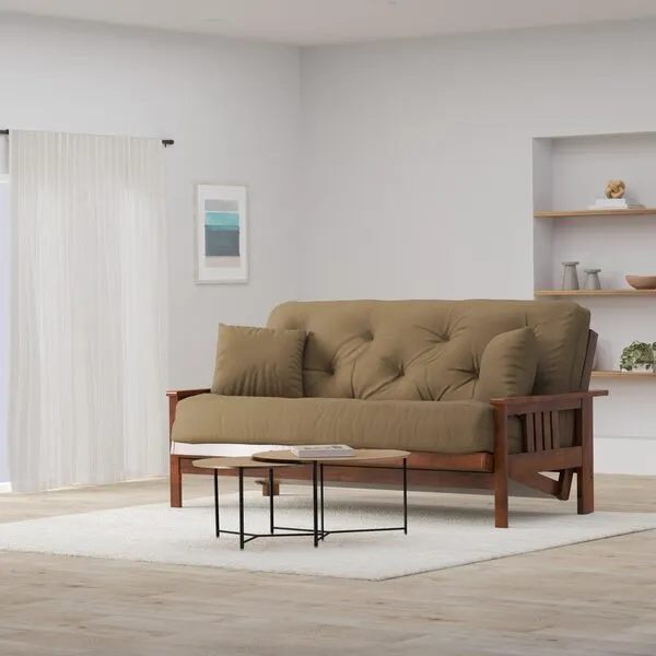 Nirvana Futons Stanford Futon Set - Full Size, Frame, 8