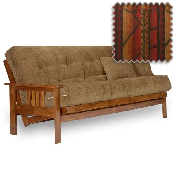 Nirvana Futons Stanford Futon Set - Full Size, Frame, Premium 8
