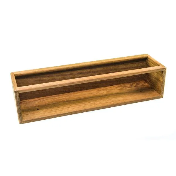 Whitecap 62522 Teak Audio Cassette Rack