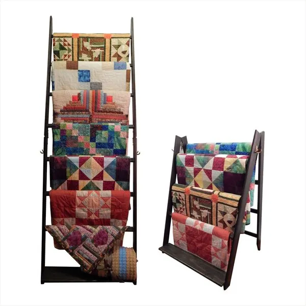 The LadderRack- It's 2 Quilt Racks in 1! (7 Rung/24
