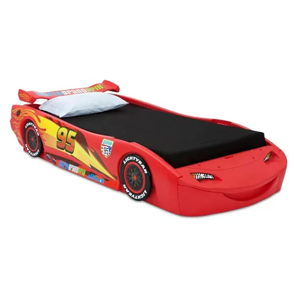 Delta Children Cars Lightning Mcqueen Twin Bed, Disney/Pixar Cars