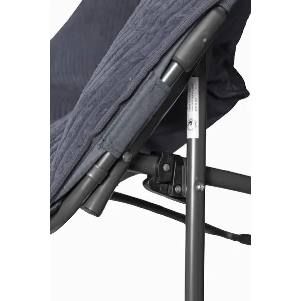 Zenithen Limited Hexagon Folding Dish Corduroy Chair, Perfect for Dorm Rooms, Bed Rooms, Accent Chairs, Reading, Studying, Gaming, Journaling and Lounging, Gray (Pack of 1)