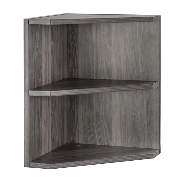 Mayline MNPOLGS Medina Shelved Corner Support for Use with 63