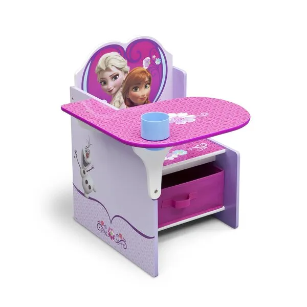 Delta Children Chair Desk With Storage Bin, Disney Frozen