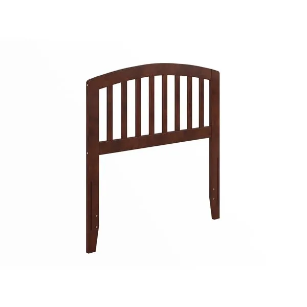 AFI Richmond Twin Size Headboard with Attachable Charger in Walnut