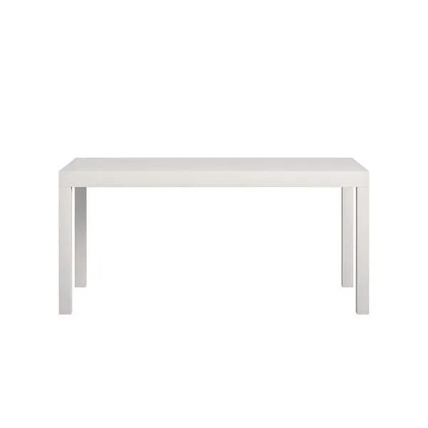 DHP Parsons Modern Coffee Table, White