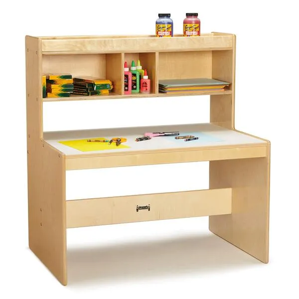Jonti-Craft Dual Writing Desk,Gold