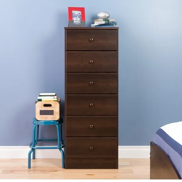 Prepac Astrid Tall White Dresser: 16