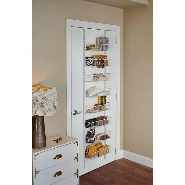 ClosetMaid 97535 Adjustable Wall & Door 8-Tier Basket Organizer, 18\