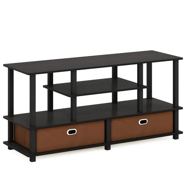 Furinno JAYA TV Stand for up to 50-Inch TV, 55 Inch