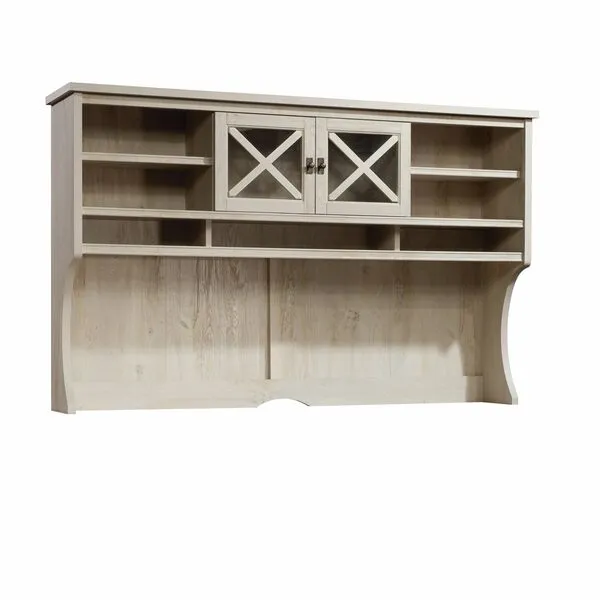 Sauder Costa Large Hutch, Chalked Chestnut finish