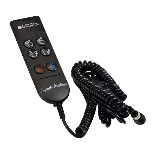 Golden Tech Lift Chair Infinite Position Hand Control ZK756HCL,Black