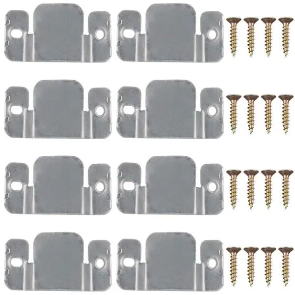 PAXCOO 8 Pcs Metal Sectional Sofa Interlocking Furniture Connector with Screws