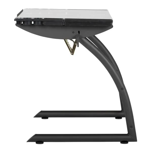 SD Studio Designs Triflex Drawing Table, Sit to Stand Up Adjustable Office Home Computer Desk, 35.25