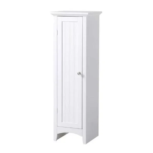 American Furniture Classics OS Home and Office One Door Storage Kitchen Pantry, White