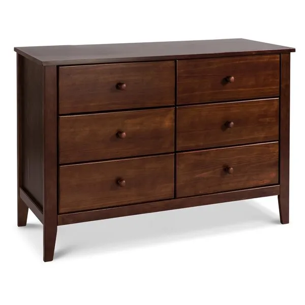 Carter\'s by Davinci Morgan 6-Drawer Dresser in Espresso