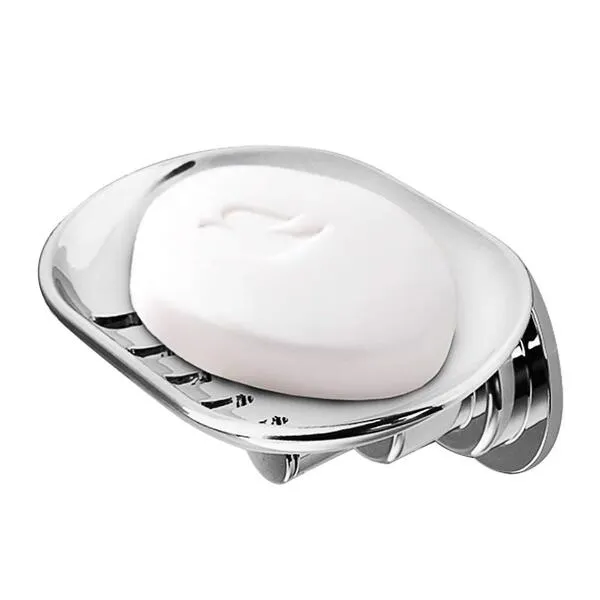 BOPai Elegant Suction Cup Soap Dish for Shower, Powerful Vacuum Suction Soap Holder, Bathroom Kitchen…