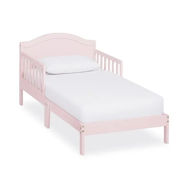Dream On Me Sydney Toddler Bed in Blush Pink, Greenguard Gold Certified 53x29x28 Inch (Pack of 1)
