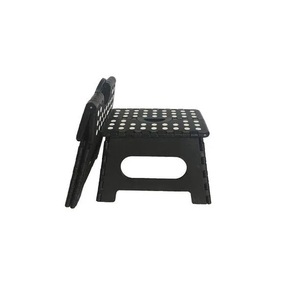 Folding Step, Plastic, 700 lb. Ld Cap.