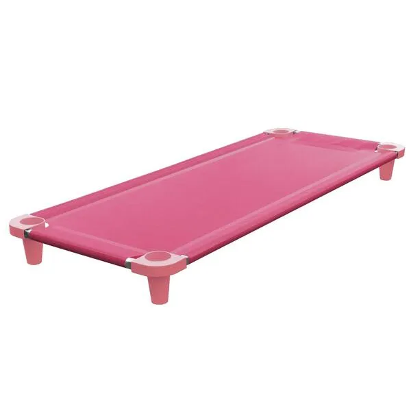 Acrimet Nap Cot for Kids, Portable Toddler Child Bed, Stackable, 52