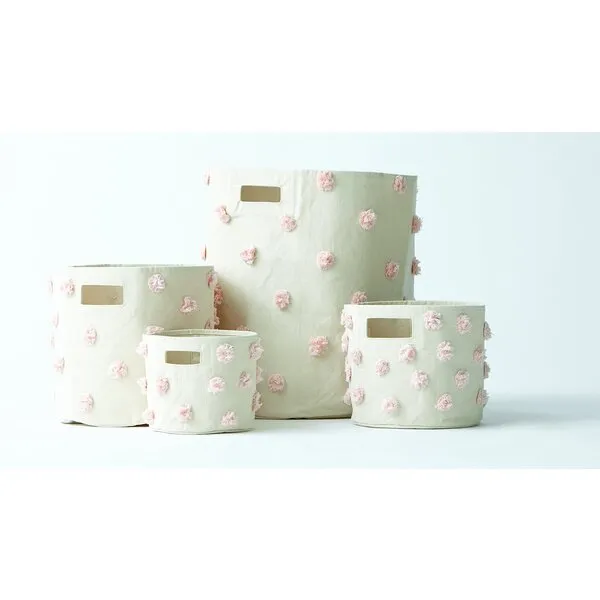 PEHR Pom Pom Hamper, Blush