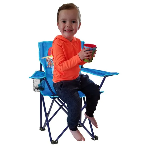 Nickelodeon Paw Patrol Fold N' Go Chair with Storage Bag, Blue