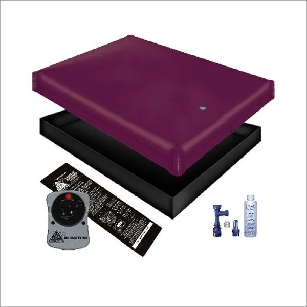 Free Flow WATERBED Mattress/Liner/Heater/Fill Drain/Conditioner KIT (California King 72x84 Good Bundle)