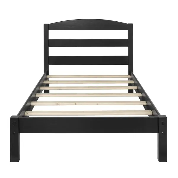 Dorel Asia DA7428-BK Bed, Twin, Black