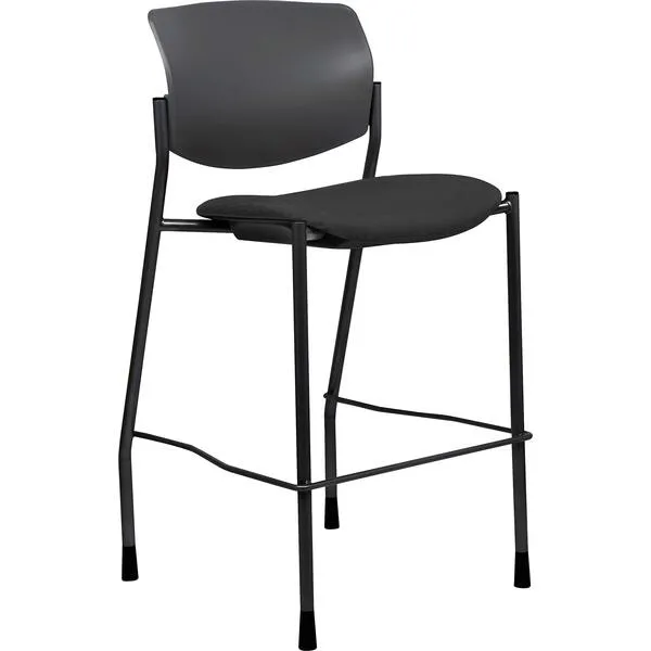 LLR83119 - Lorell Fabric Seat Contemporary Stool