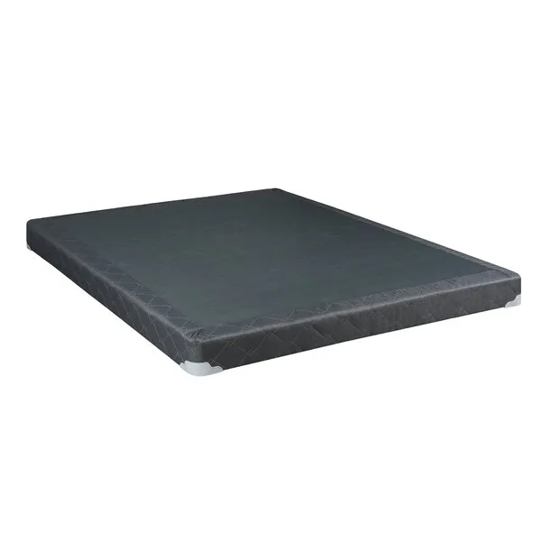 Greaton Fully Assembled Wood Box Spring/foundation For Mattress / 74x48 (Not Standard Size) / Grey And And, 74