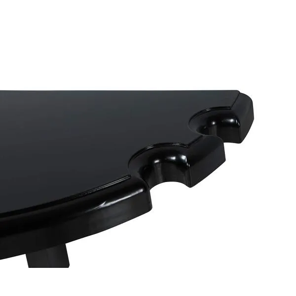Hathaway Premier Wall-Mounted Pub Table, Black