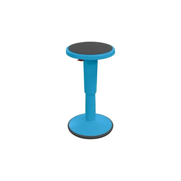 MooreCo Hierarchy Grow Plastic School Chair, Blue (50970-Blue)