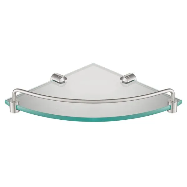Kraus Elie Corner Bathroom Shelf, Brushed Nickel Finish, KEA-18846BN