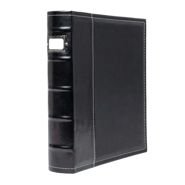Bellagio-Italia Classic DVD Binder Assortment - Includes Black, Brown, and Burgundy - Store 144 Discs