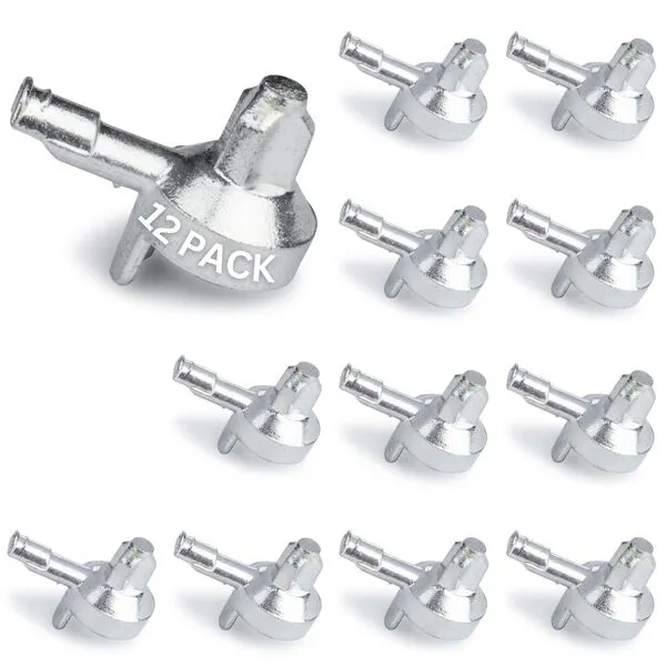 Billy Bookshelf Pins | Replacement for IKEA Part #131372 | by Spare Hardware Parts | Pack of 12