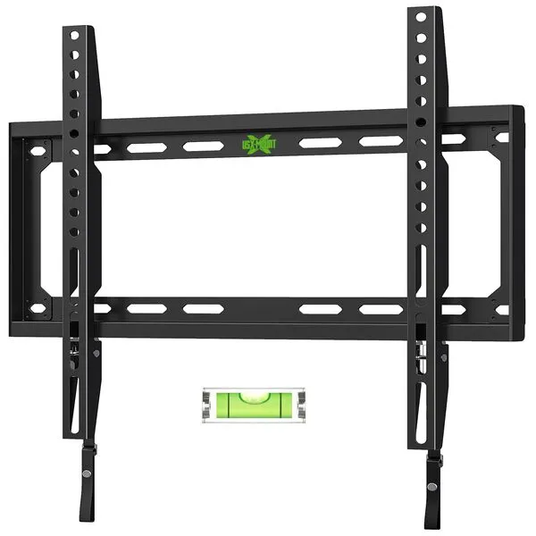 USX MOUNT Fixed TV Wall Mount with Low Profile for Most 26-60 Inch LED, LCD and Flat Screen TVs, TV Mount Bracket with VESA Up to 400x400mm and Weight Capacity 99lbs,and Space Saving TV Bracket