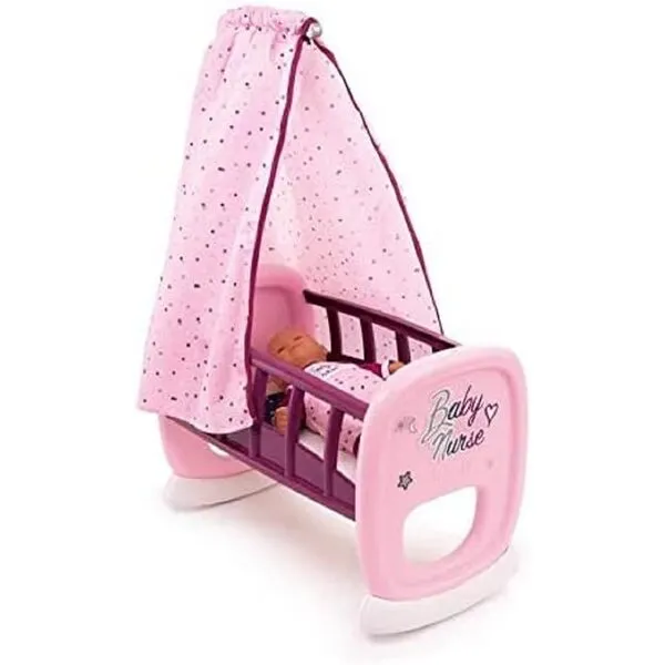 Smoby - Baby Nurse Cradle, Pink